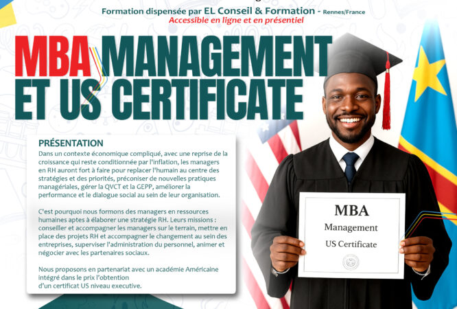 euroformardc MBA Management et US Certificate