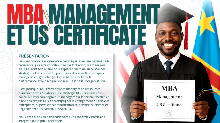 euroformardc MBA Management et US Certificate